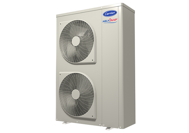 Foto Sostenible, compacto y silencioso: Carrier eleva el listón de las aerotermias con la nueva gama AquaSnap 30AWH-P.